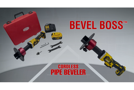 Bevel Boss Cordless Pipe Beveler Commercial