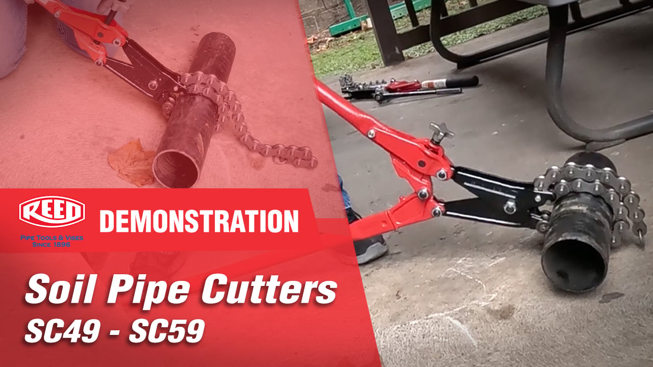 Soil Pipe Cutters Demo