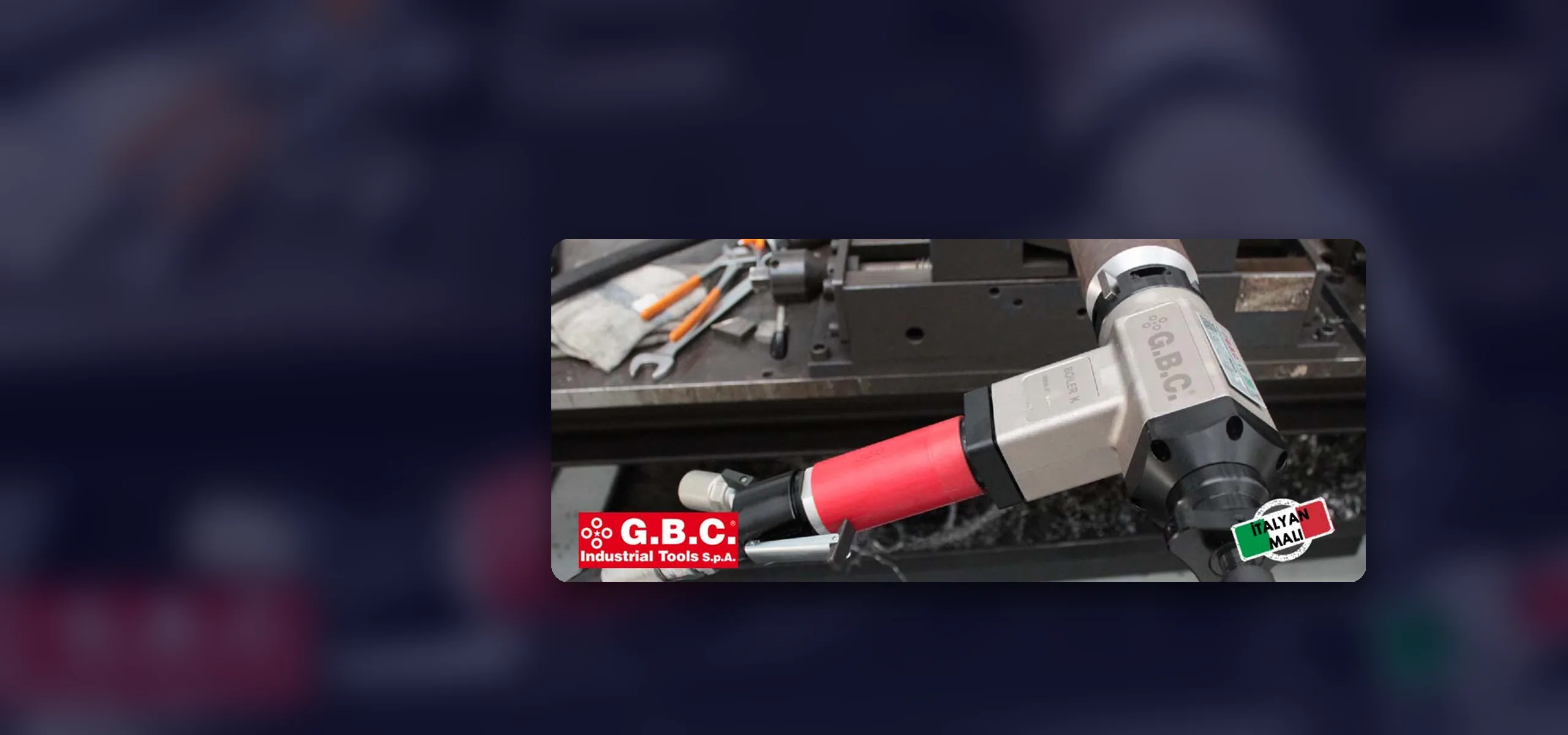 GBC Boiler K boru kaynak ağzı açma makinesi