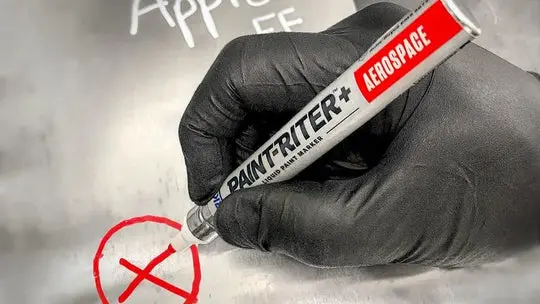Paint-Riter Aerospace — Sıvı Boyalı Markalama Kalemi
