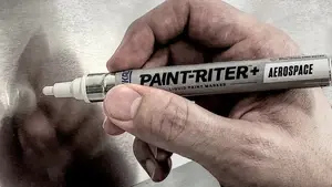 Paint-Riter Aerospace — Sıvı Boyalı Markalama Kalemi