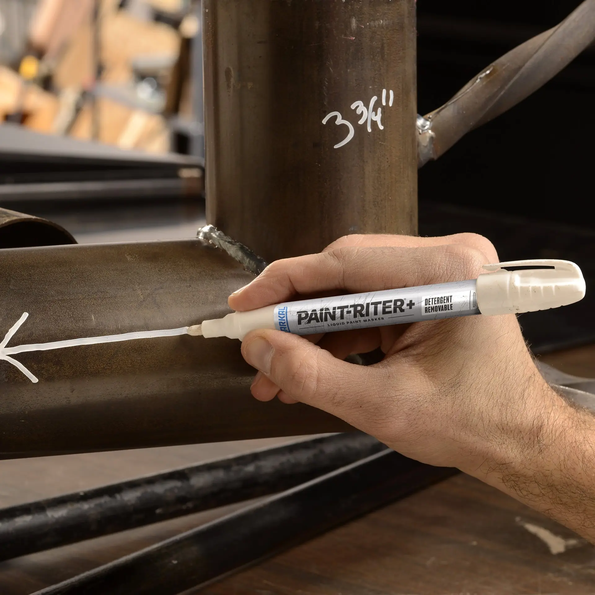Paint-Riter+ Removable — Sıvı Boyalı Markalama Kalemi
