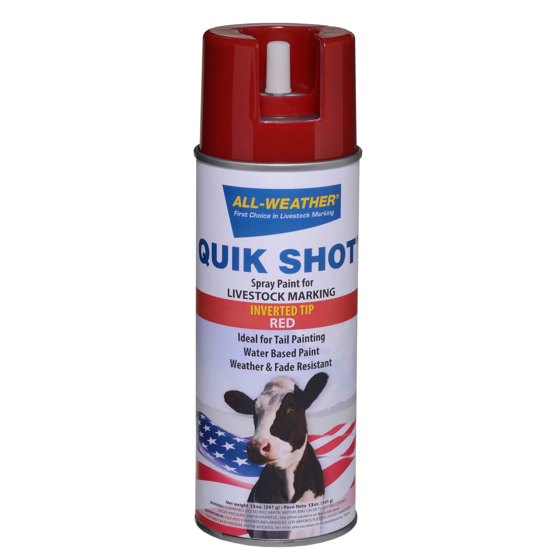 Quik Shot Tail Paint (Aerosol) — Hayvan Markalama Spreyi