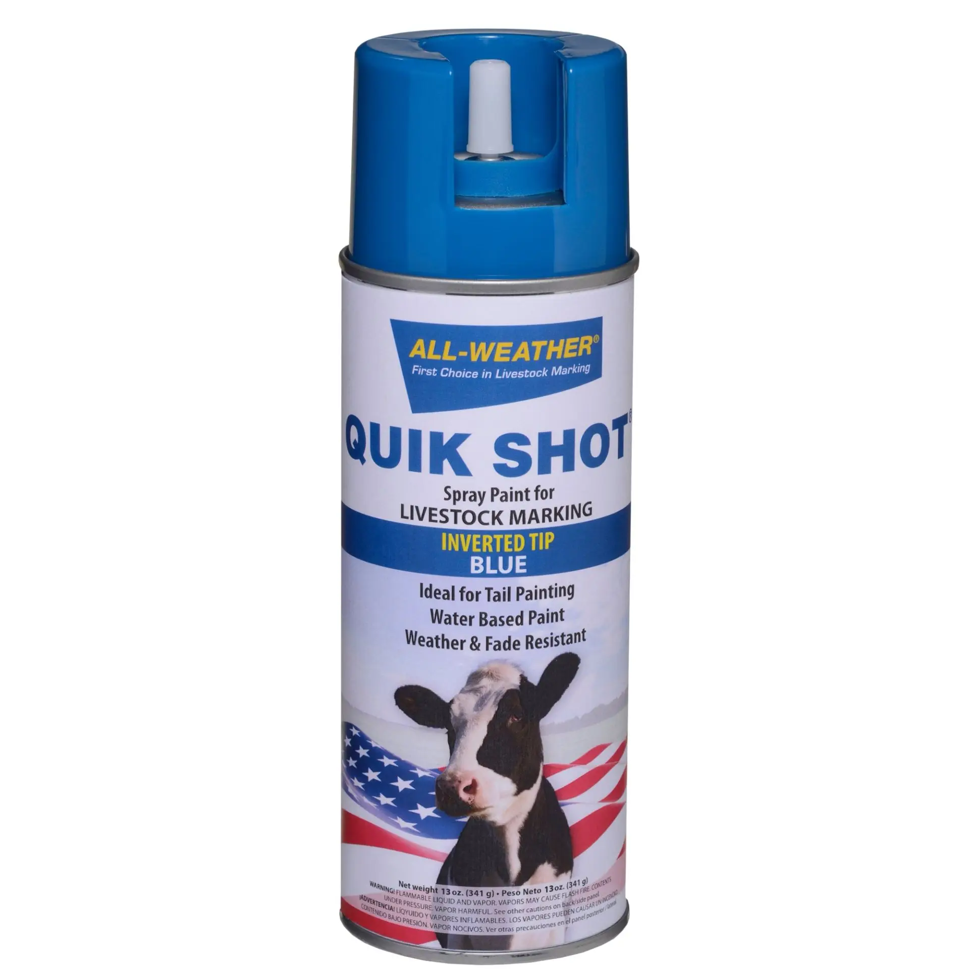 Quik Shot Tail Paint (Aerosol) — Hayvan Markalama Spreyi