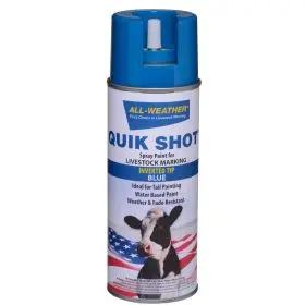 Quik Shot Tail Paint (Aerosol) — Hayvan Markalama Spreyi
