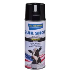 Quik Shot Tail Paint (Aerosol) — Hayvan Markalama Spreyi