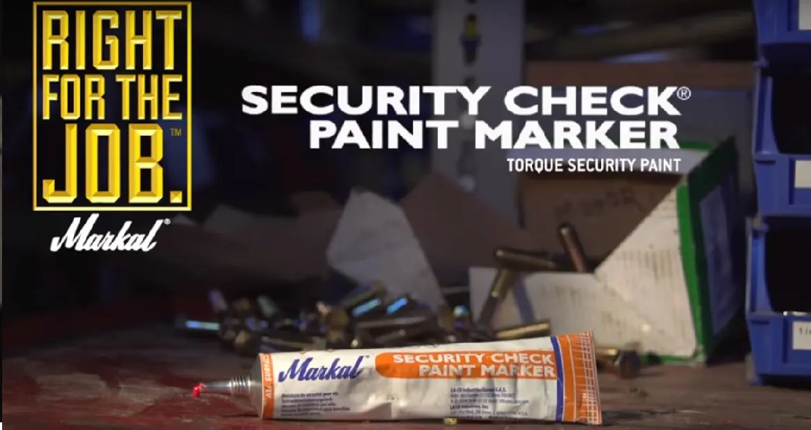 Security Check Paint Marker