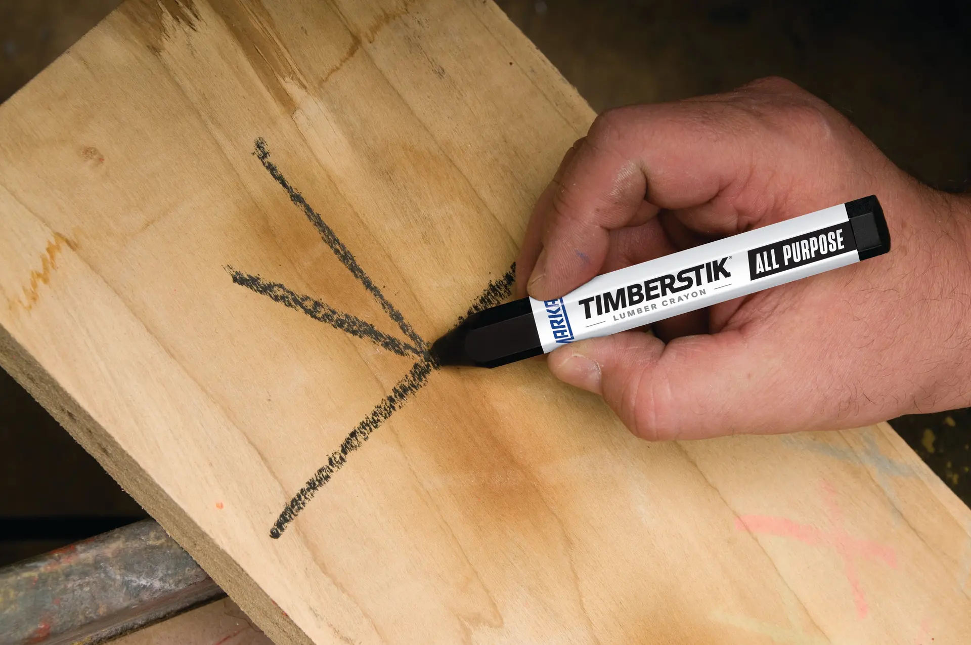 Timberstik All Purpose Lumber Crayon — Kereste Markalama Kalemi