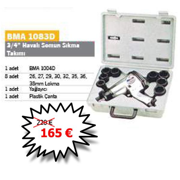 Bemato BMA 1083D Havalı Somun Sıkma Takımı