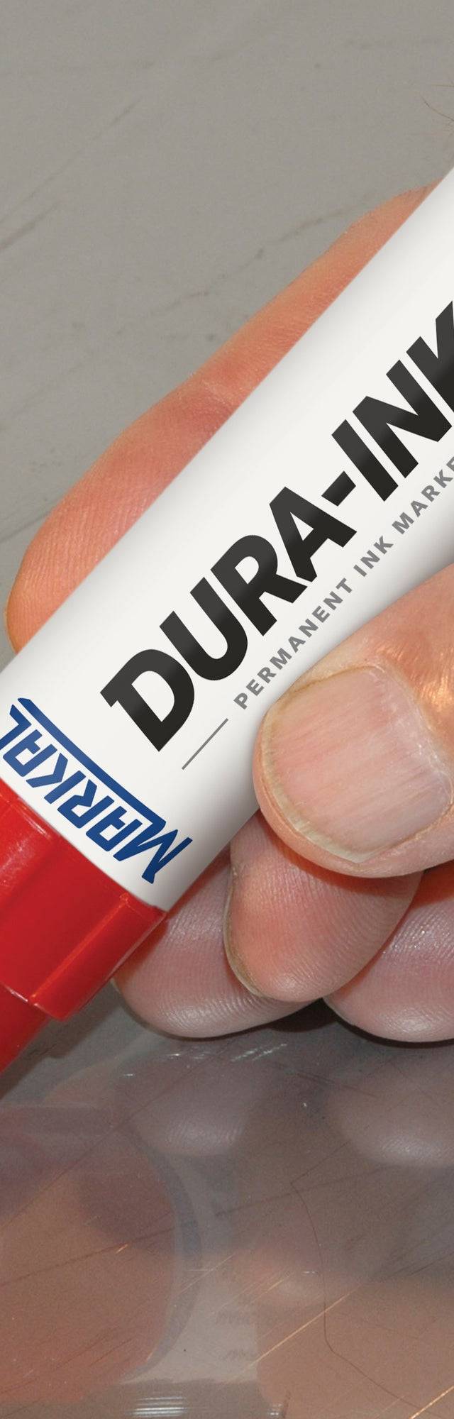 Kırmızı — Dura-Ink 200 (Jumbo Chisel)