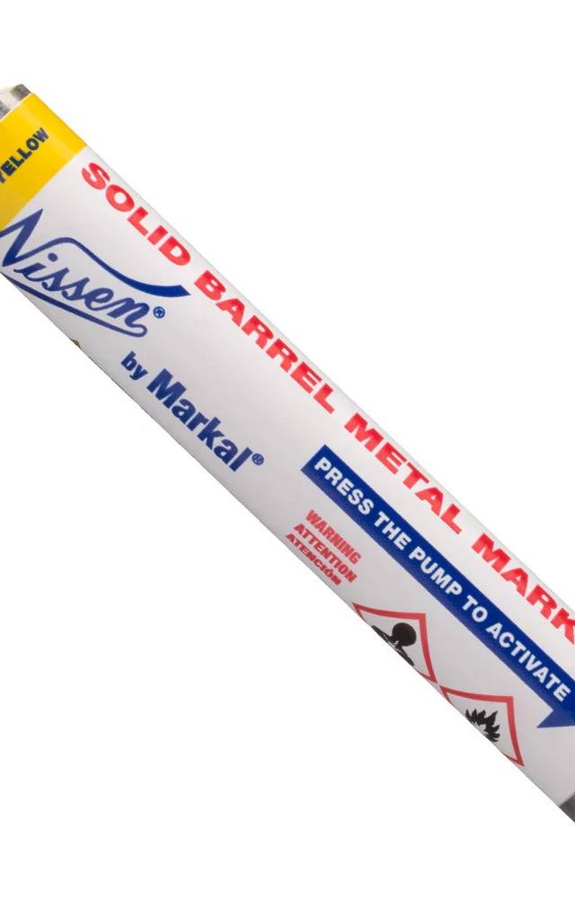 Nissen Solid Barrel Metal Marker