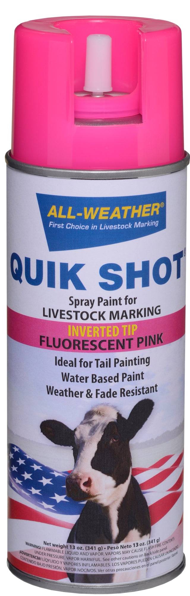 Floresan Pembe — Quik Shot Tail Paint (Aerosol)