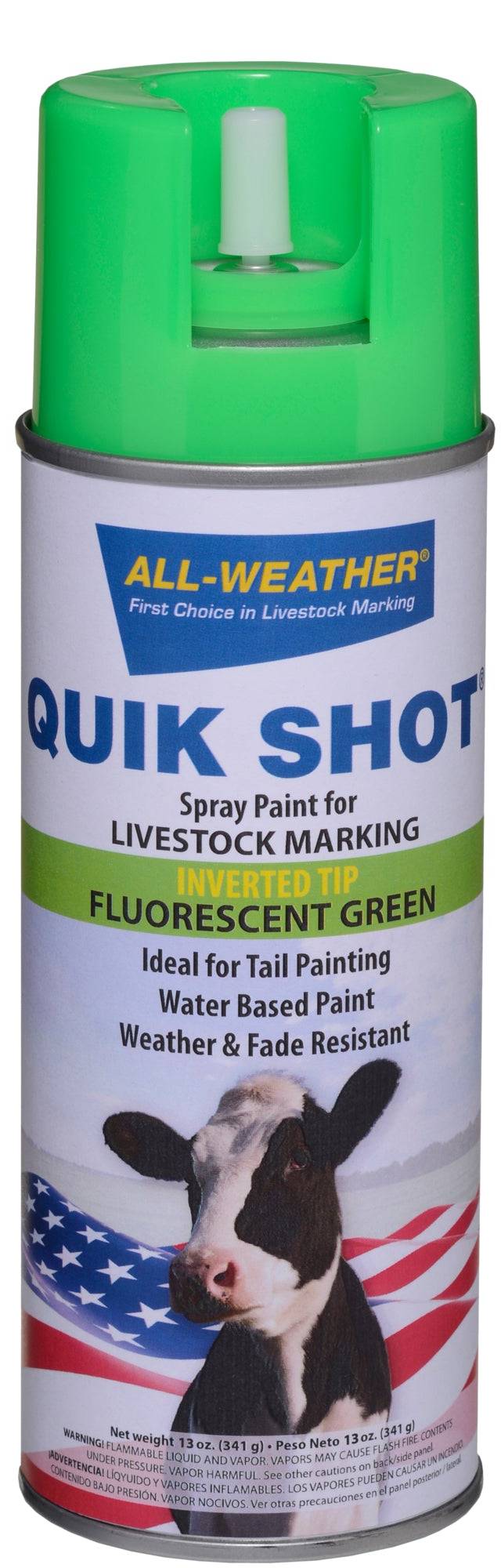 Floresan Yeşil — Quik Shot Tail Paint (Aerosol)