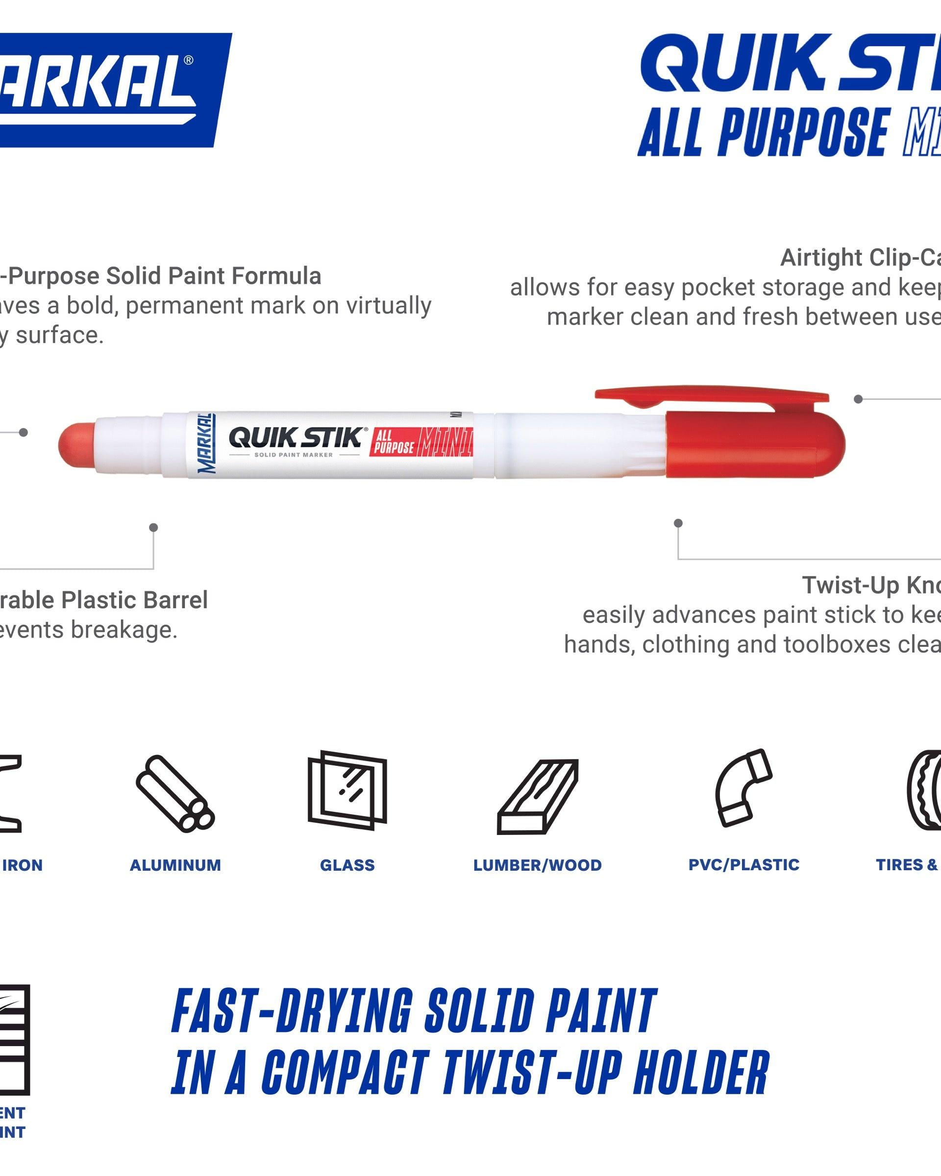 Quik Stik All Purpose Mini (Kırmızı)