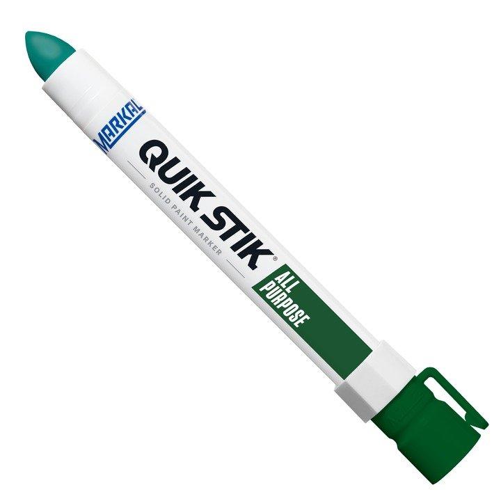Американский Markal — Промышленный маркер на твёрдой краске — Quik Stik All Purpose (зелёный)