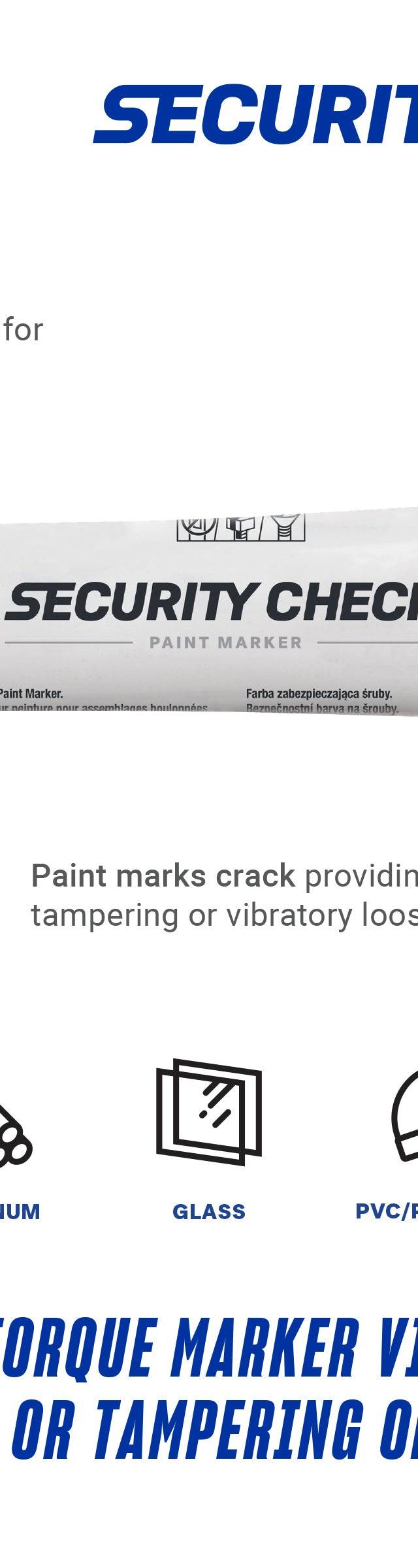 Turuncu — Security Check Paint Marker