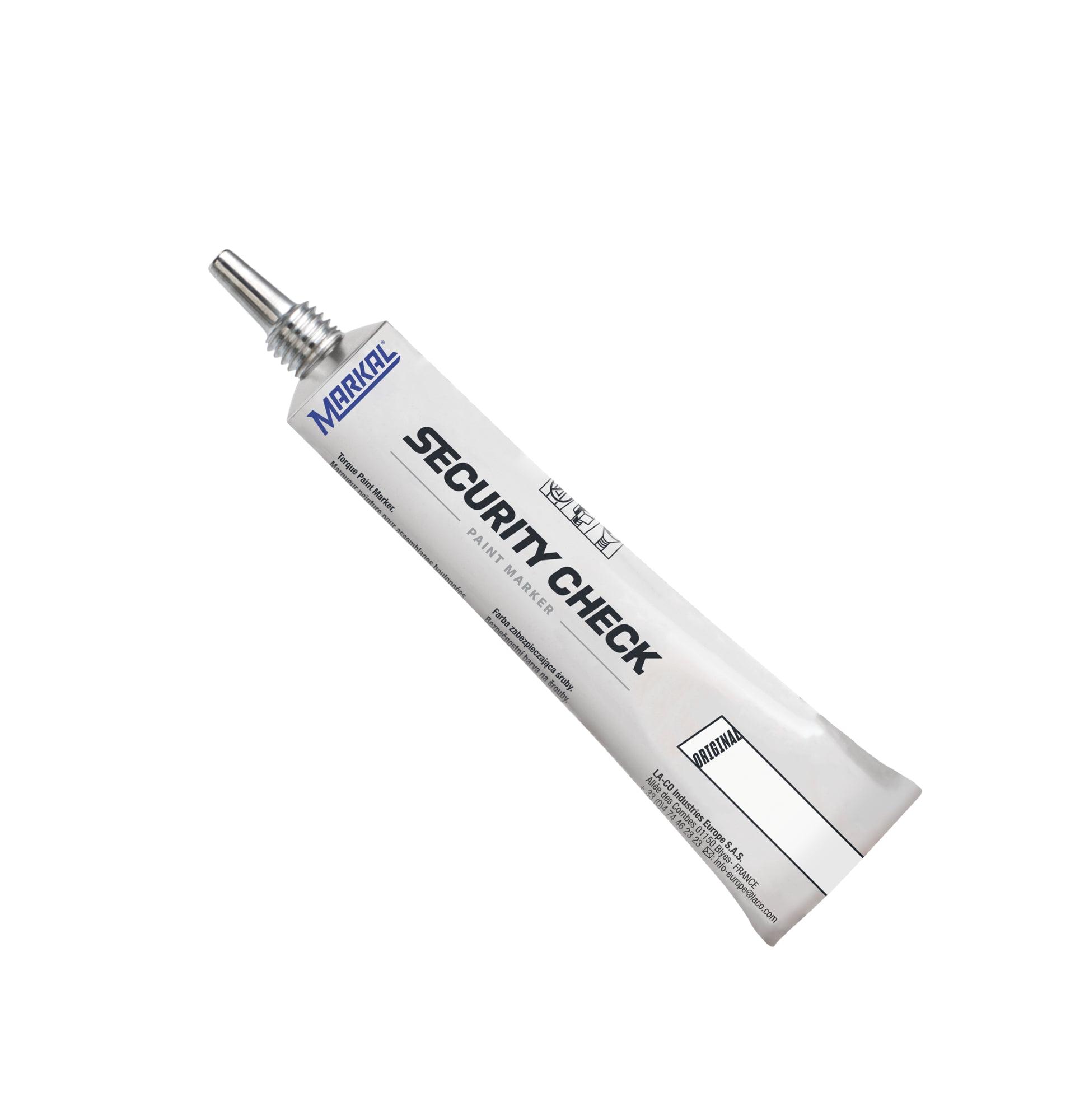 Security Check Paint Marker (Beyaz)