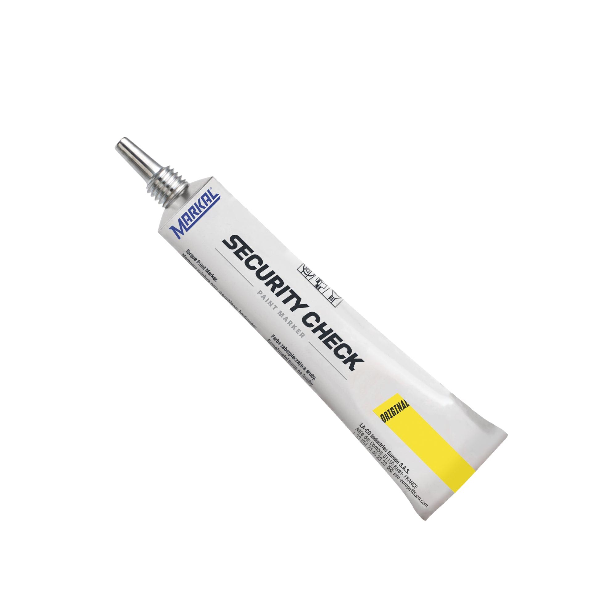 Security Check Paint Marker (Yellow)
