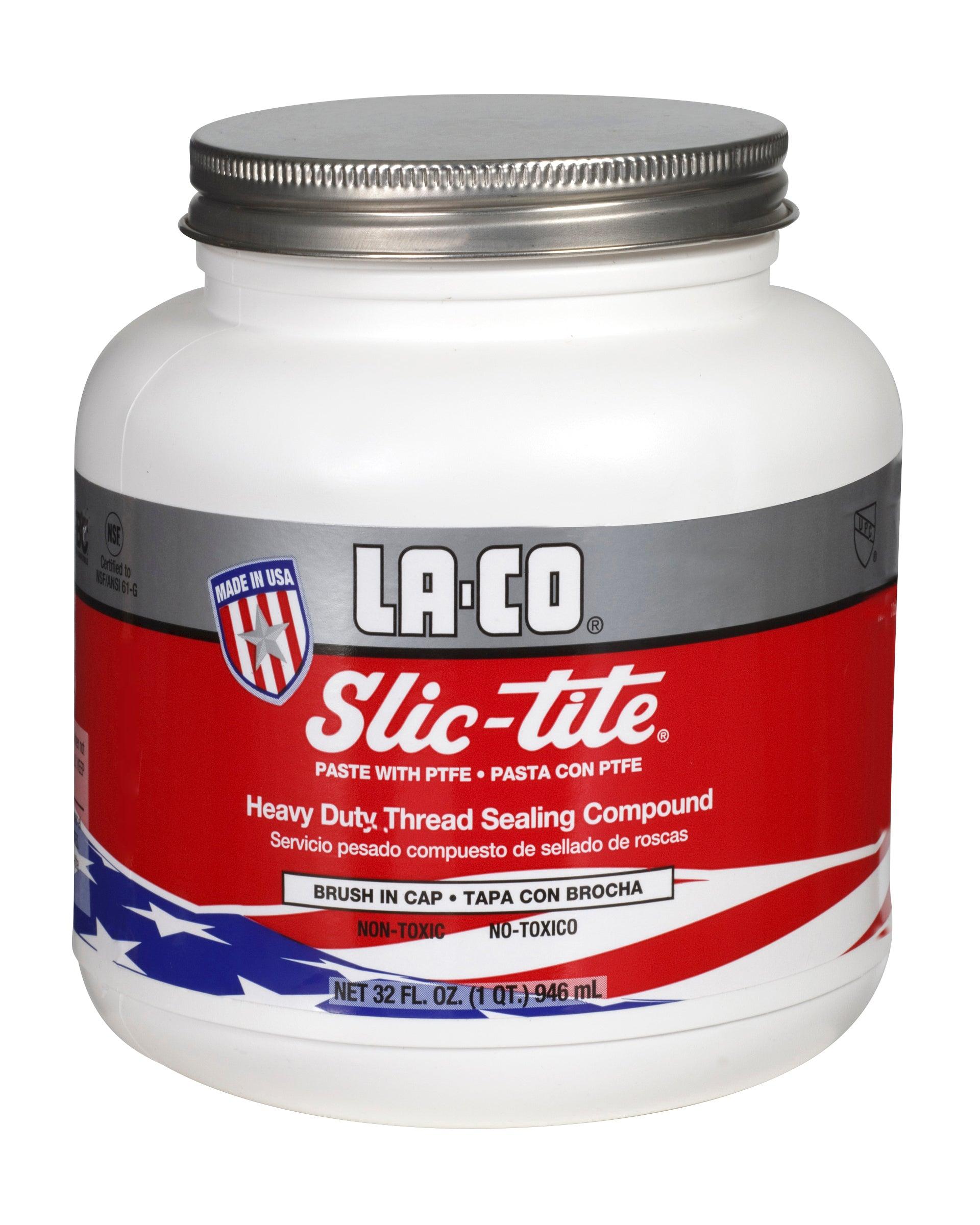 Slic-tite Paste with PTFE (32 fl oz / 946 ml BRUSH-IN-CAP)