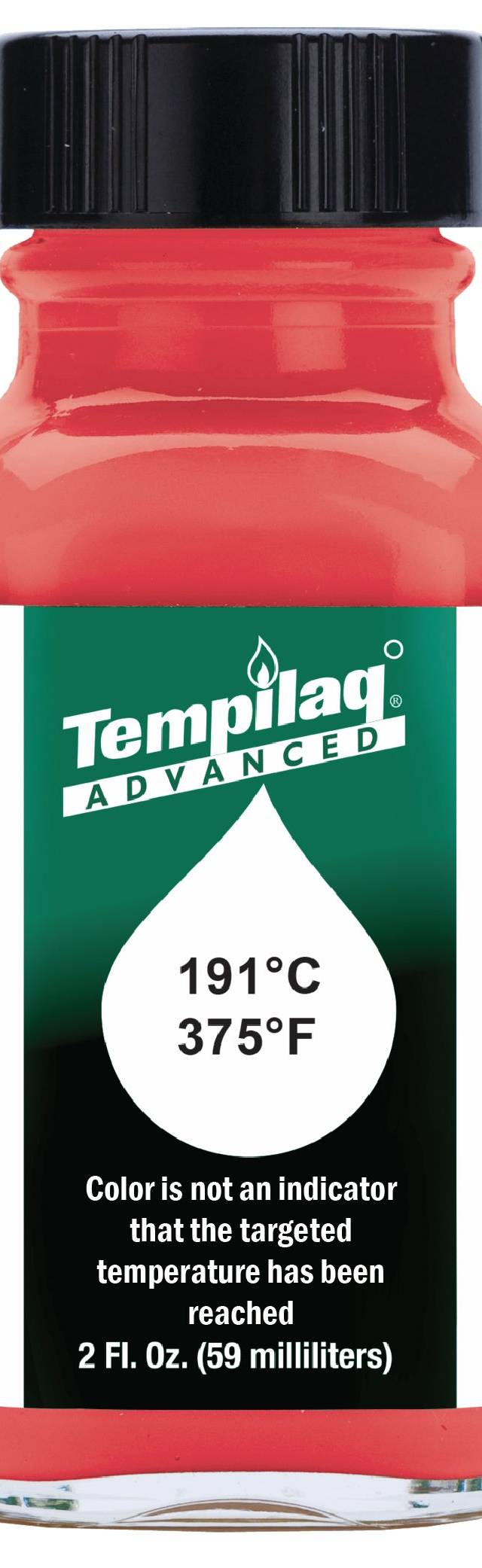191 C / 375 F - 59 ml / 2 Fl. Oz. — Tempilaq Advanced (Liquid)
