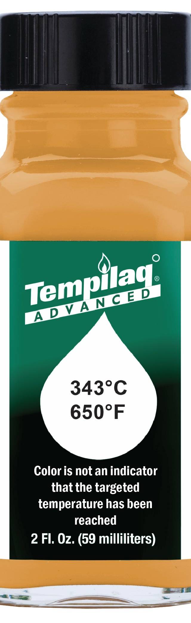 343 C / 650 F - 59 ml / 2 Fl. Oz. — Tempilaq Advanced (Liquid)