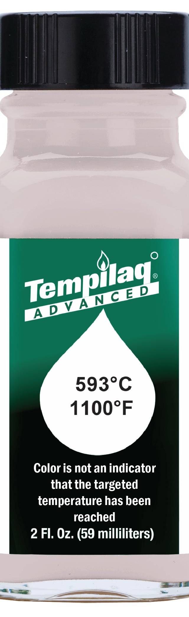 593 C / 1100 F - 59 ml / 2 Fl. Oz. — Tempilaq Advanced (Liquid)