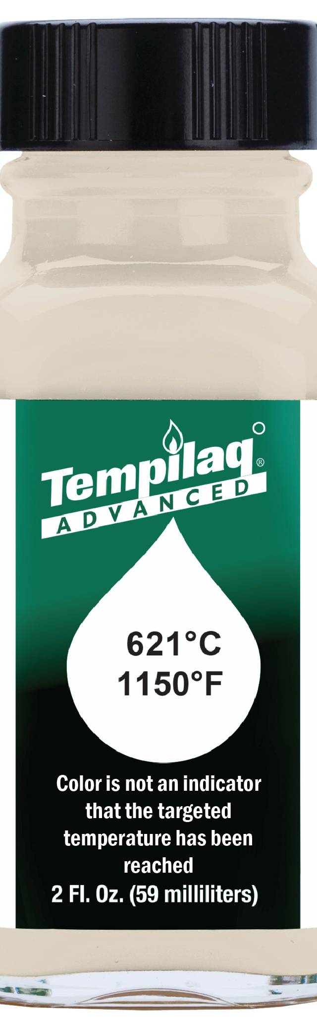 621 C / 1150 F - 59 ml / 2 Fl. Oz. — Tempilaq Advanced (Liquid)