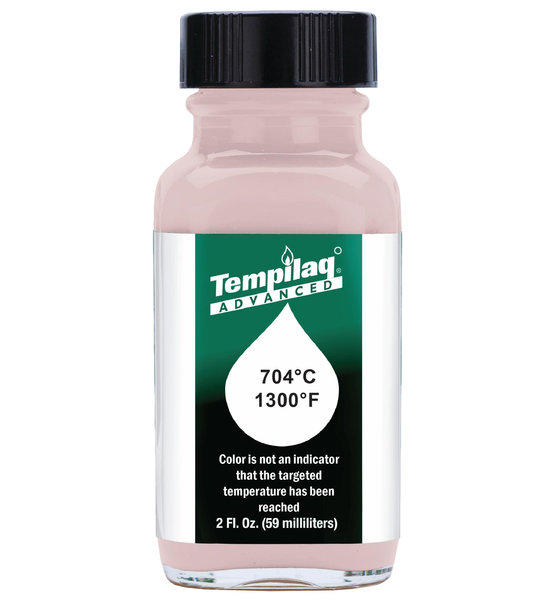 Tempilaq Advanced (Liquid) (704 C / 1300 F - 59 ml / 2 Fl. Oz.)