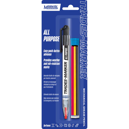 Trades-Marker Mechanical Grease Pencil