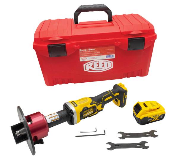 Bevel Boss Cordless Pipe Bevelers
