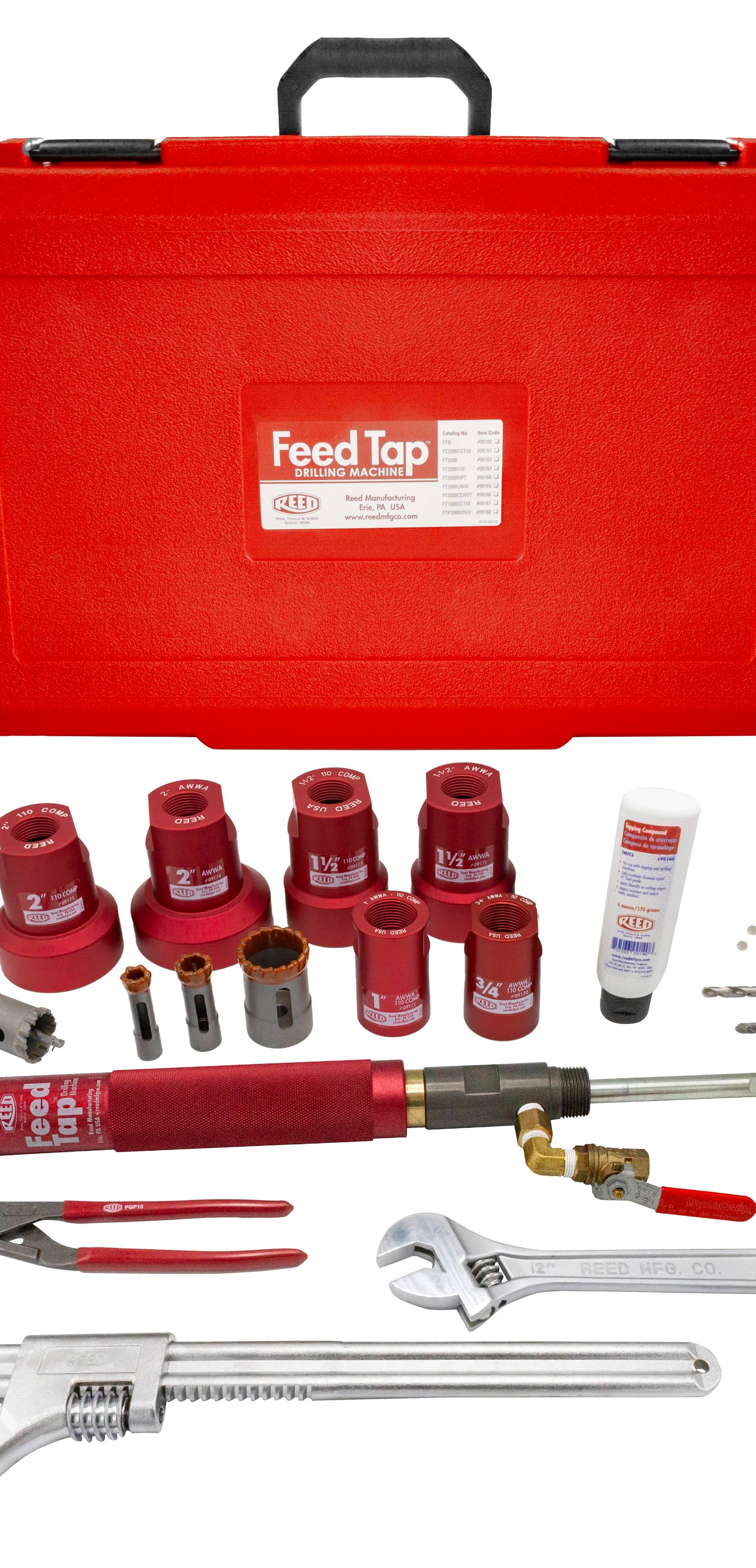 AWWA/110 Compression Feed Tap™ Kit 3/4" - 2"