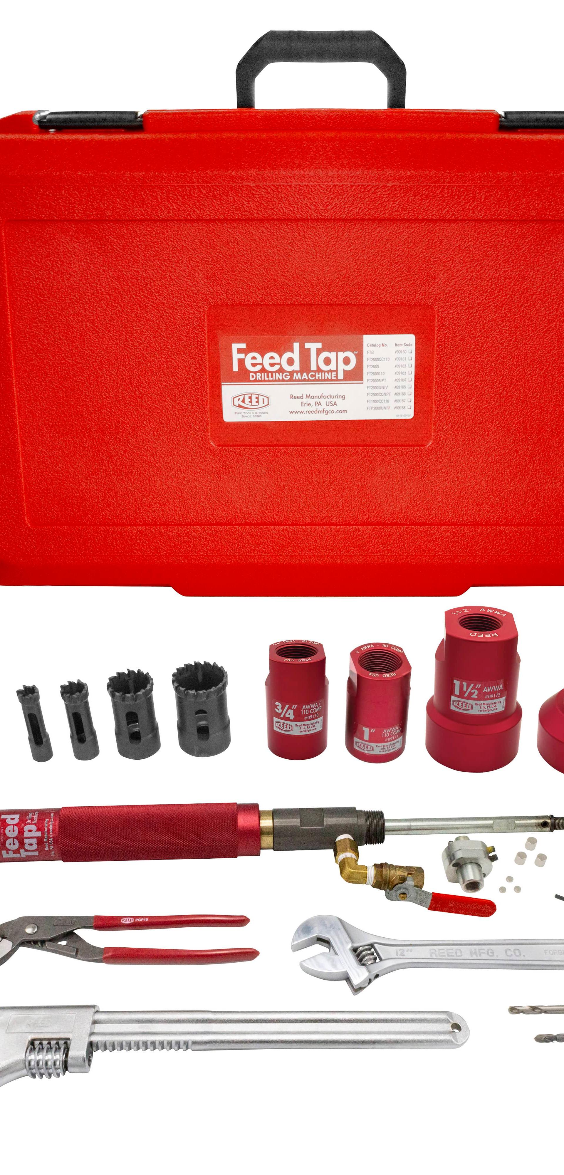 AWWA Feed Tap™ Kit 3/4" - 2"