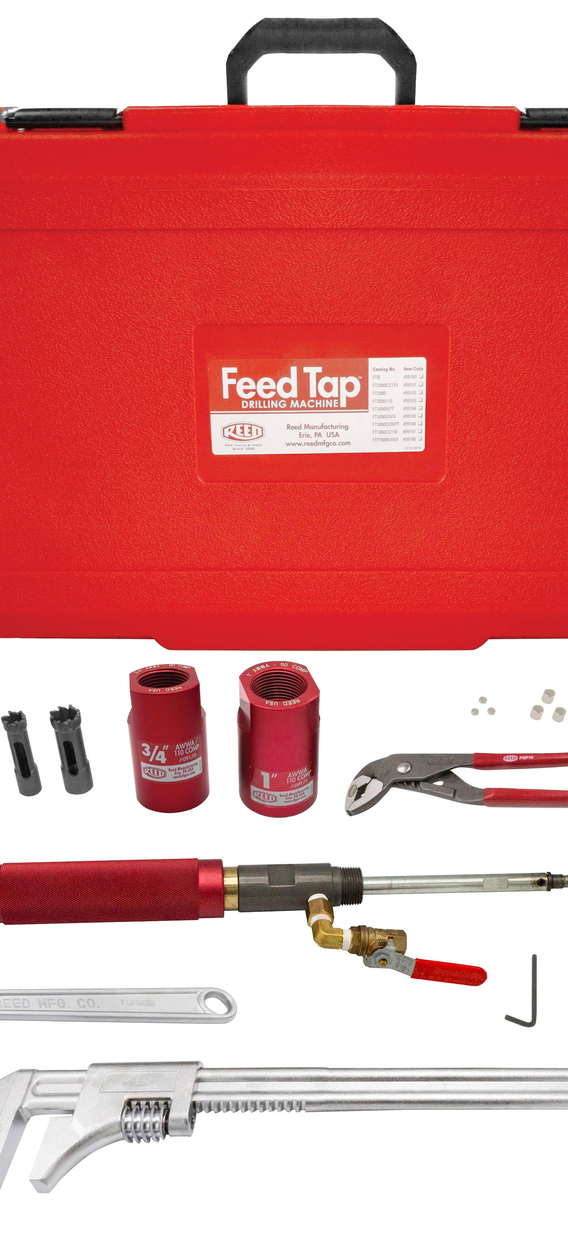 AWWA/110 Comp Feed Tap™ Kit 3/4" - 1"