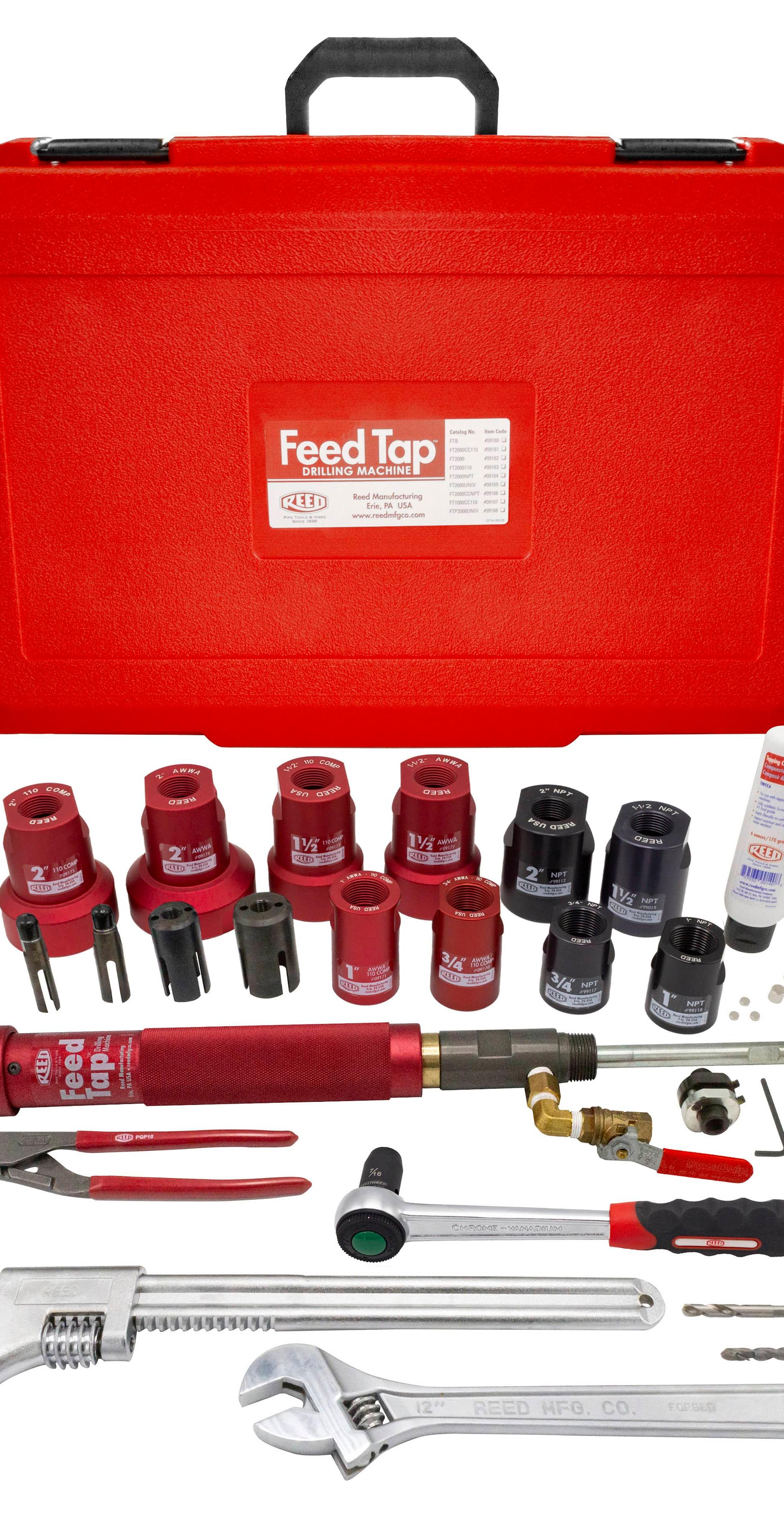 Feed Tap™ Kit 3/4" - 2" İçin: Plastik Pipe Only
