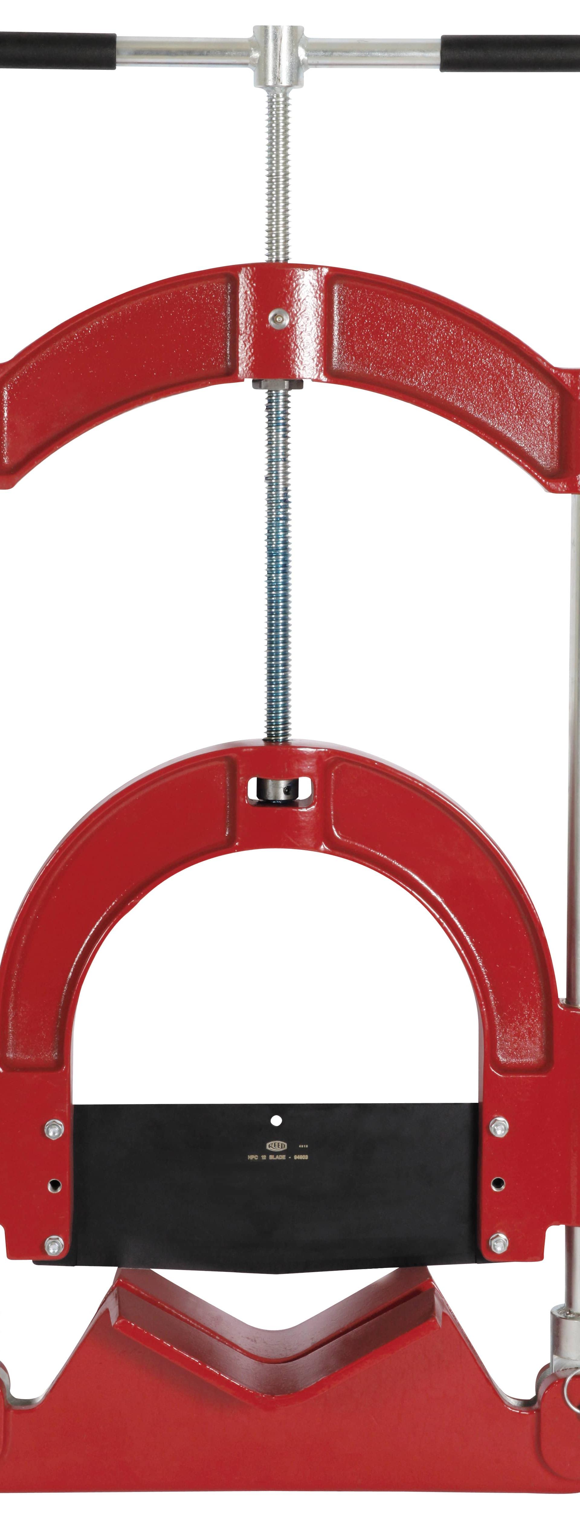 Guillotine Pipe Cutter, 12 in Max Pipe/Tube Dia, 4 in Mini Pipe/Tube Dia