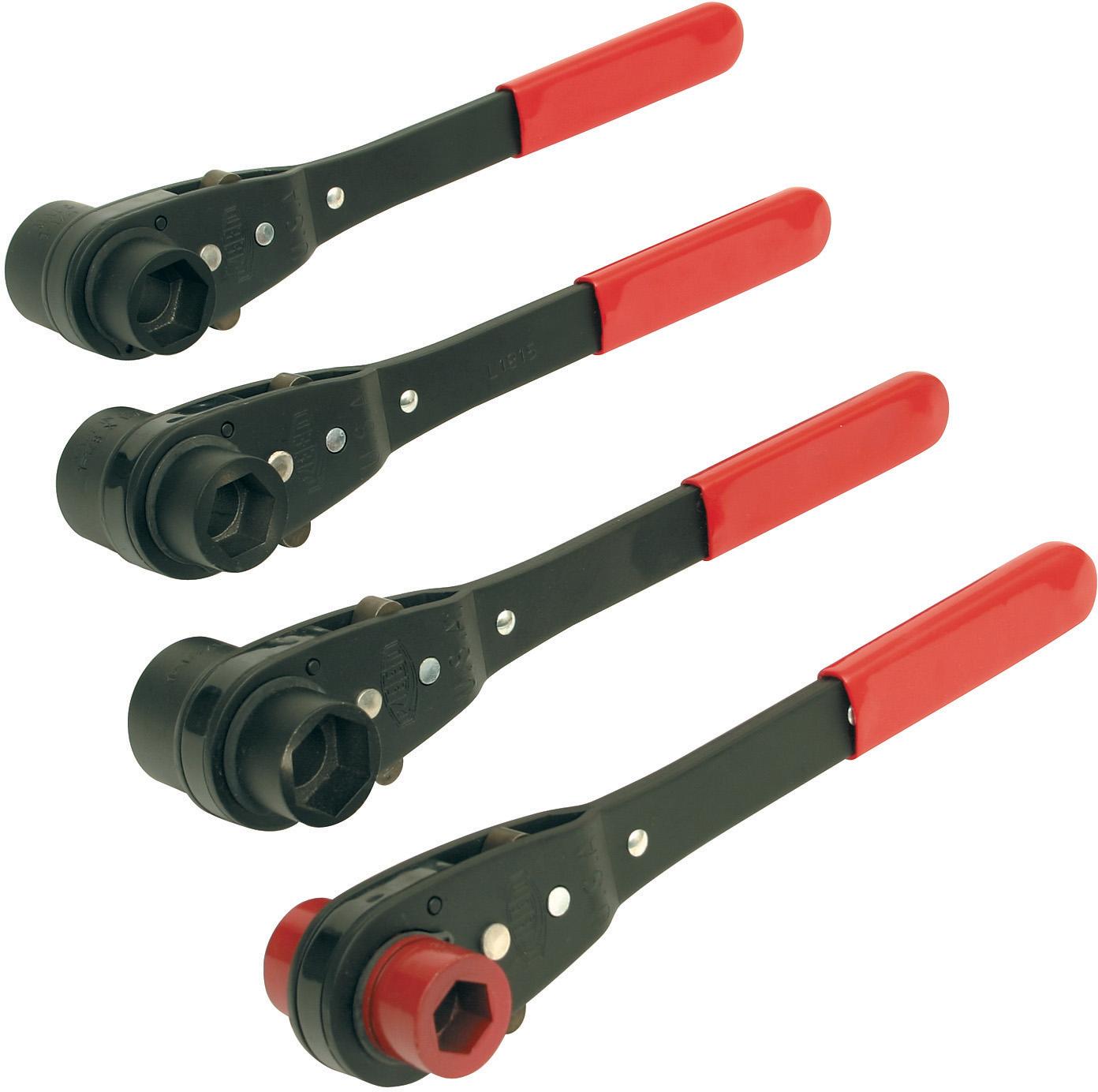 Thru-Bolt Dual Lokma Mandallı Anahtar, Ağır Hizmet Tipi