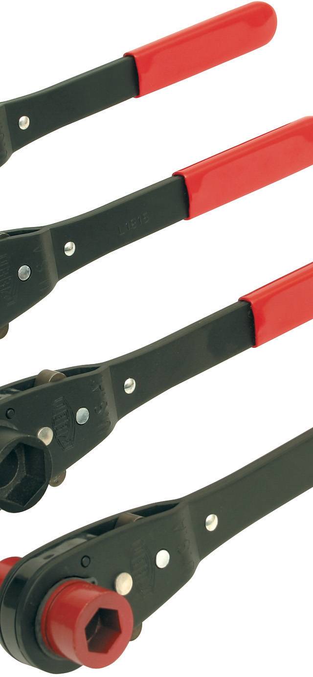 Thru-Bolt Dual Lokma Mandallı Anahtar, Ağır Hizmet Tipi