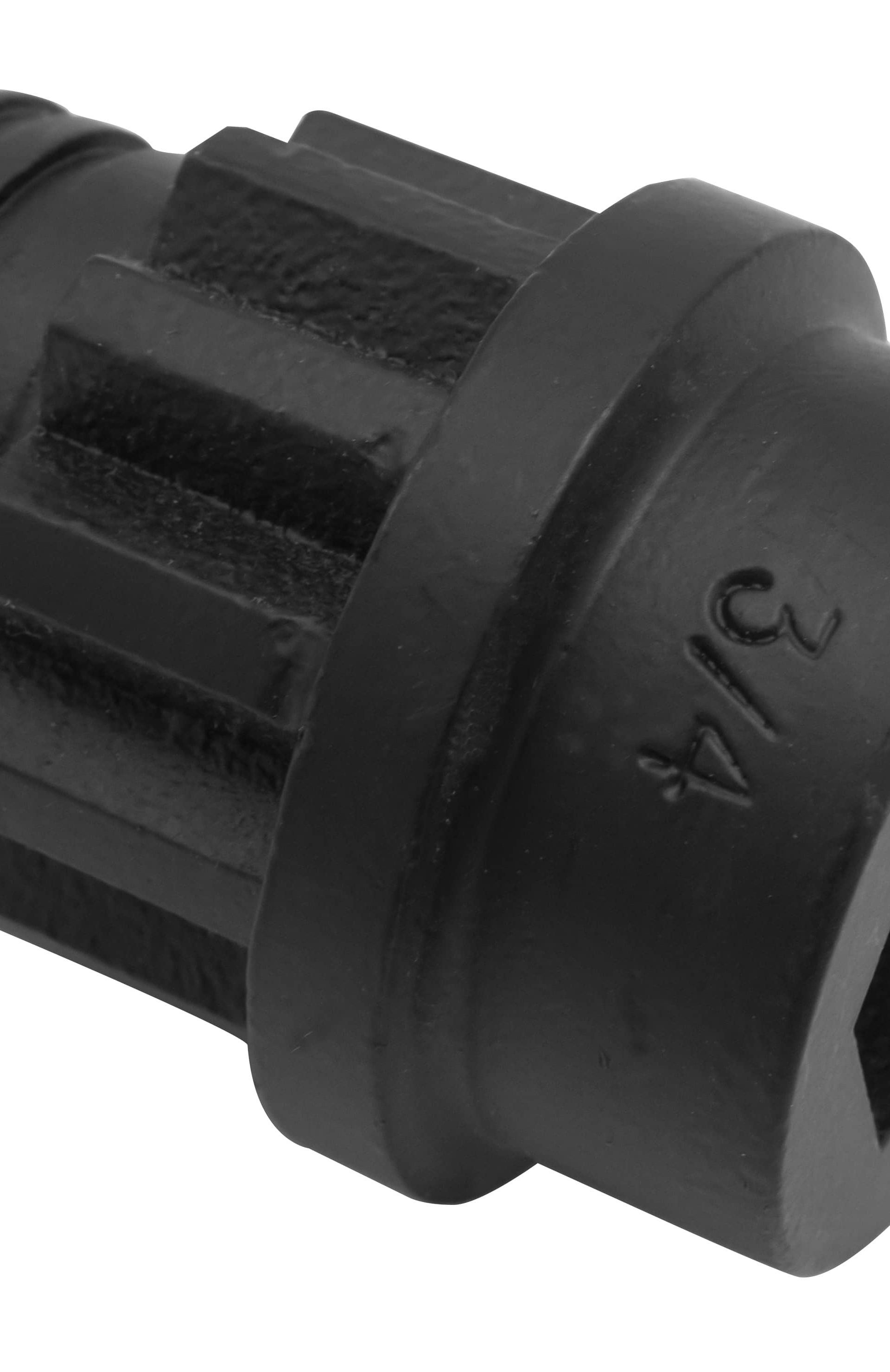 Thru-Bolt Standart Tekli Altıgen Lokma