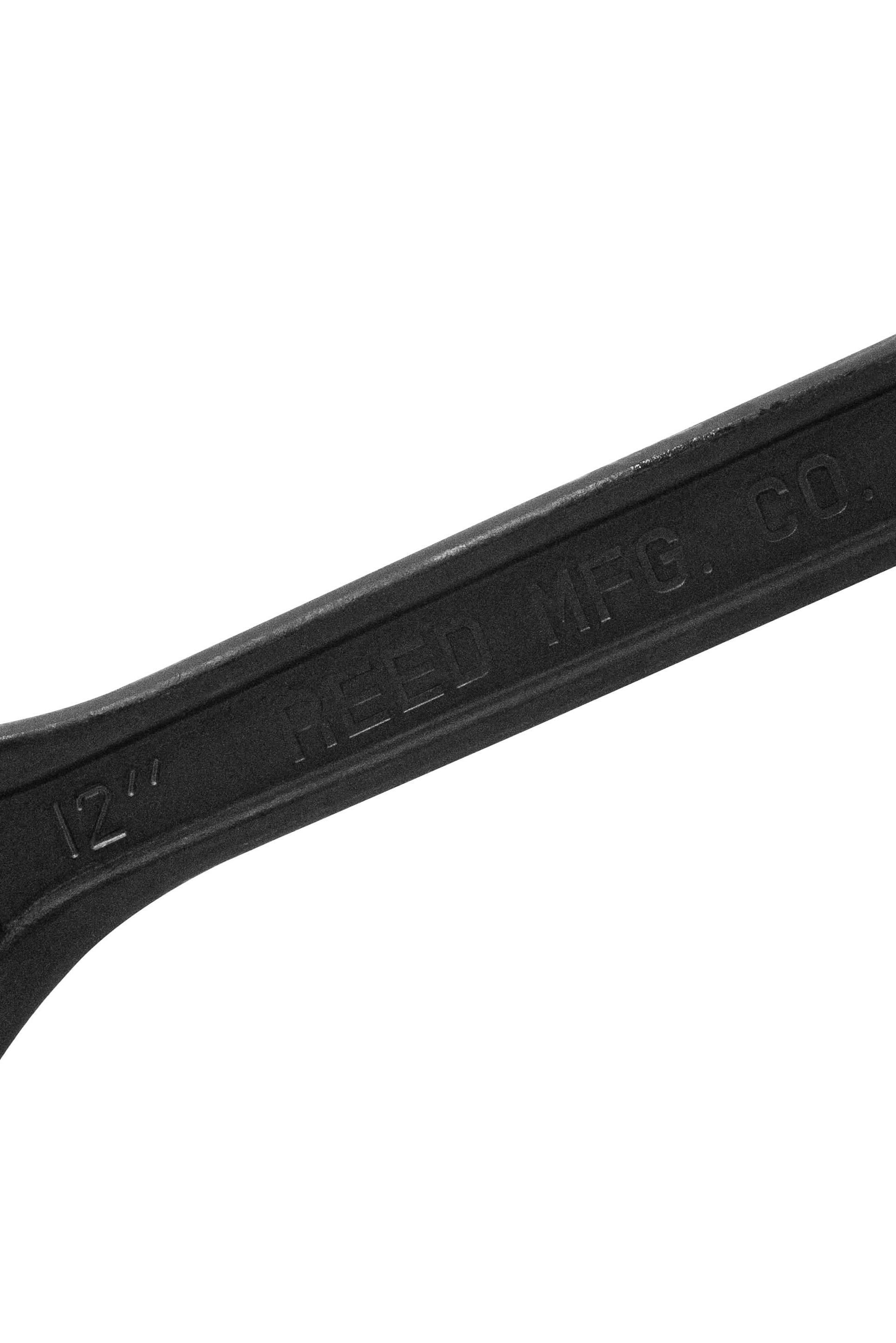 Ayarlanabilir Anahtar, 12 inç OAL, 1-3/8 inç Jaw, Blackened Jaw