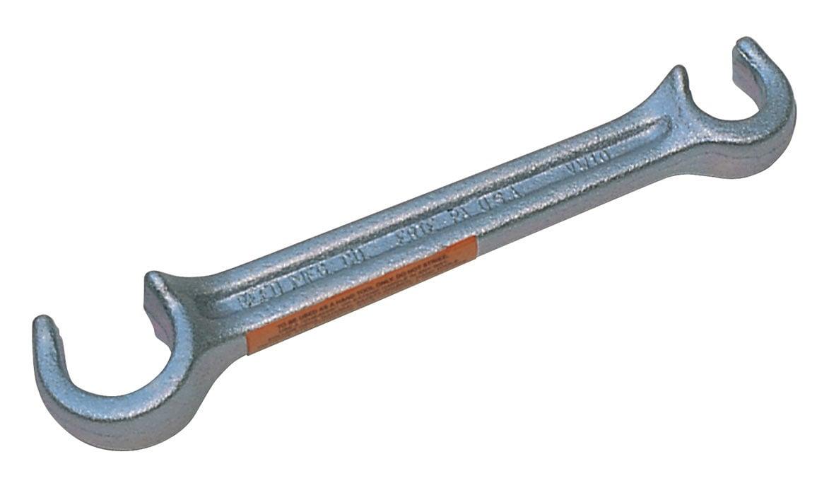 Vana Wheel Anahtar, Double End, 10 inç OAL, Çelik