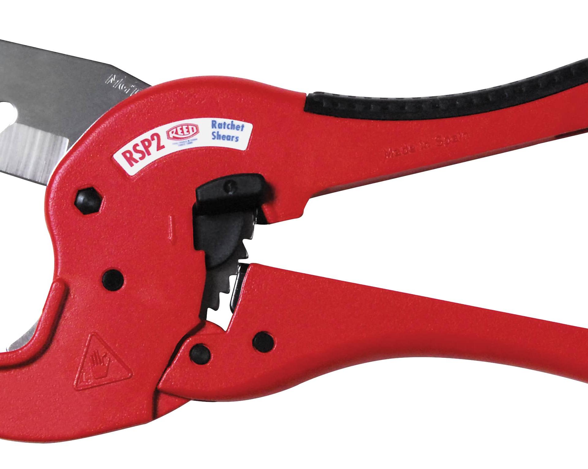 Ratchet Shear, 2 in Max Pipe/Tube Dia