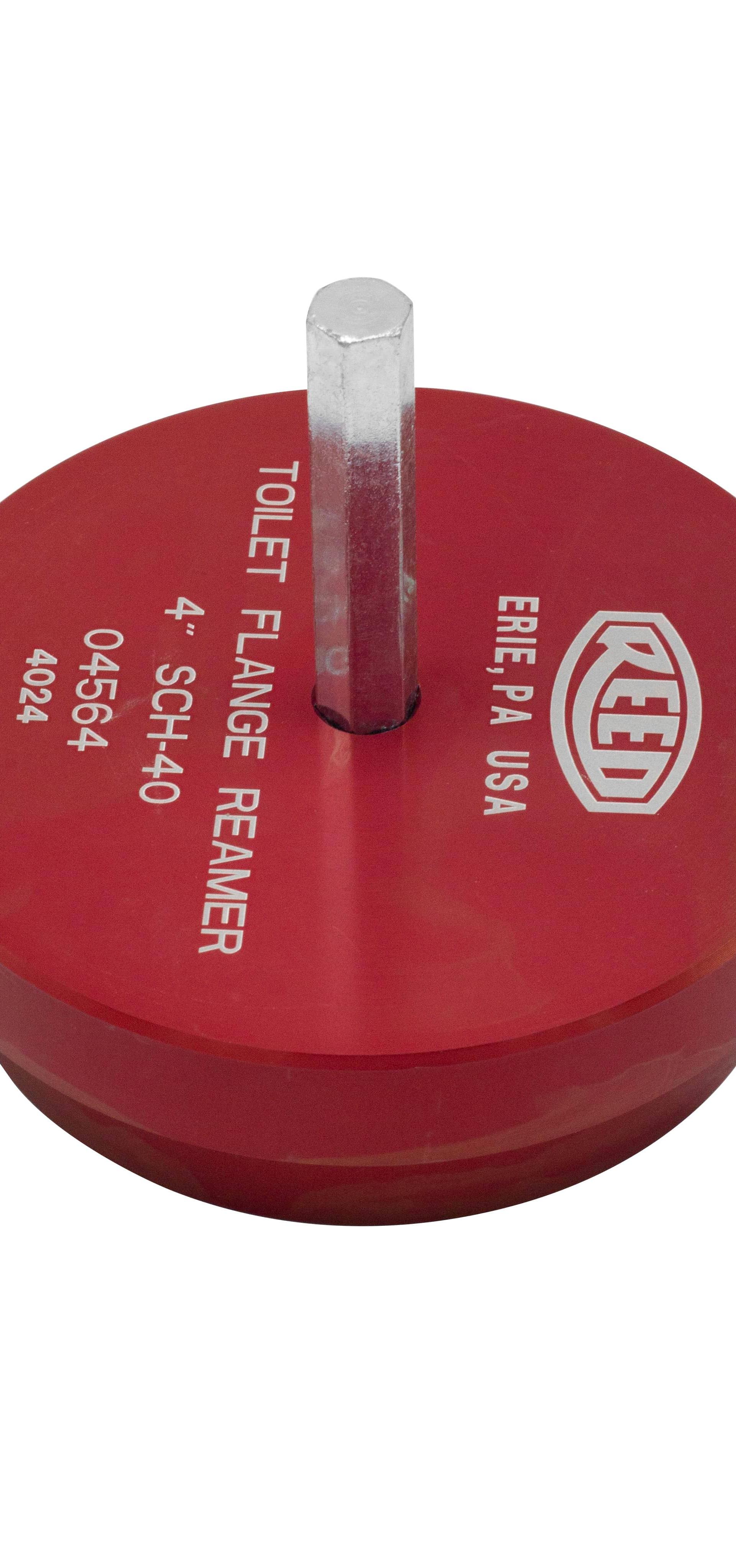 Removes 4" Internal Toilet Flange from 4” Sch. 40 PVC or ABS