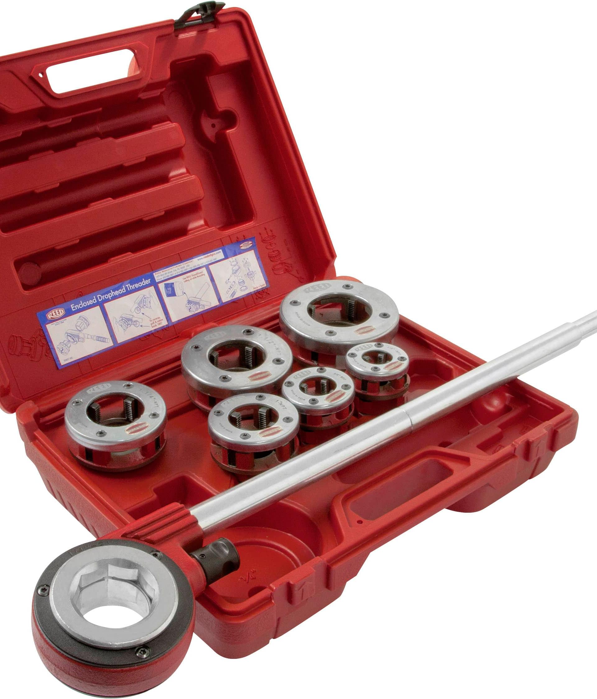Threader Set, Enclosed Ratchet Thread, 16 in OAL
