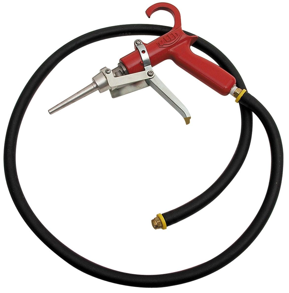 Includes the oil gun, hose, cap, clamp and seal